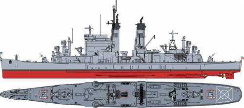 USS CG-11 Chicago [Missile Cruiser]