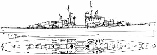 USS CL-55 San Diego [Light Cruiser]