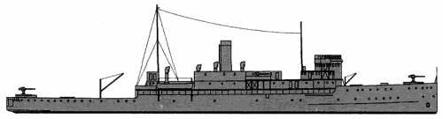 USS CM-4 Ogala (Minelayer) (1941)