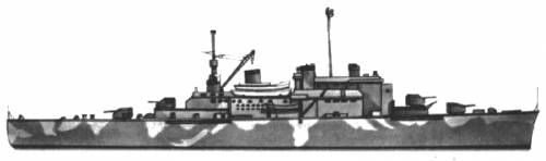 USS CM-5 Terror (Minelayer) (1942)