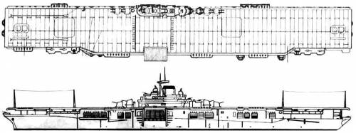 USS CV-19 Hancock (Aircraft Carrier) (1944)