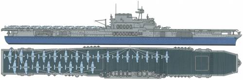 USS CV-5 Yorktown [Aircraft Carrier]