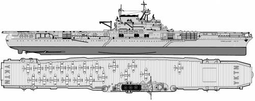 USS CV-5 Yorktown [Aircraft Carrier] (1941)