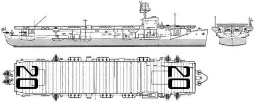 USS CVE-9 Bouge (Escort Carrier)