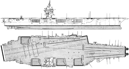 USS CVN-65 Enterprise (Aircraft Carrier) (1980)