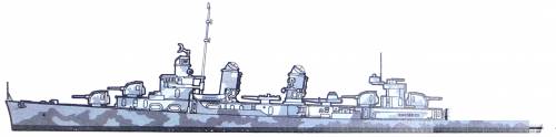 USS DD-445 Fletcher (Destroyer)