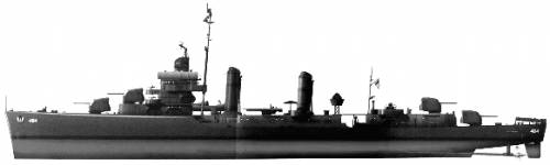 USS DD-484 Buchanan (Destroyer) (1945)