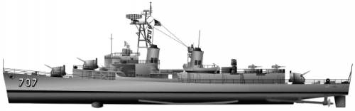USS DD-707 Soley (Destroyer)