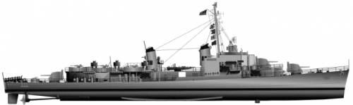 USS DD-885 John R. Craig (Destroyer)