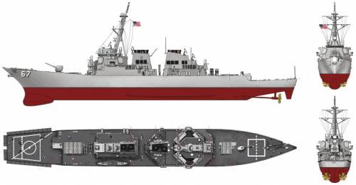 USS DDG-67 Cole [Destroyer]