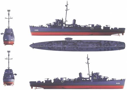 USS DE-635 England (Destroyer Escort)