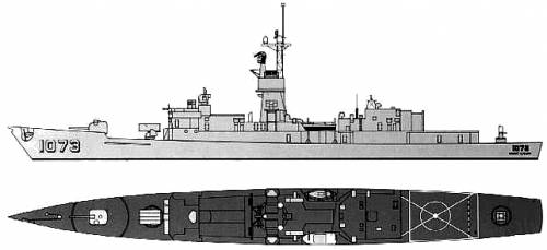 USS FF-1073 Robert E Peary (Frigate)