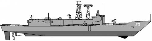 USS FFG-33 Jarrett (Frigate)