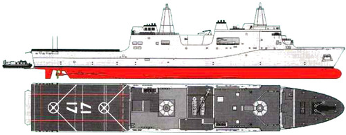 USS LPD-17 San Antonio (Amphibious Transport Dock)