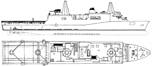 USS LPD-17 San Antonio (Amphibious Transport Dock)