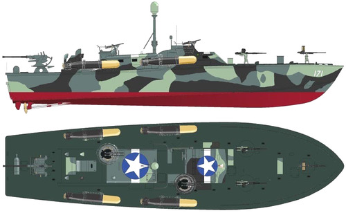 USS PT-171 (ELCO 80' Torpedo Boat)