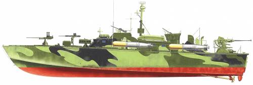 USS PT-596 (Elco 80` Torpedo Boat)