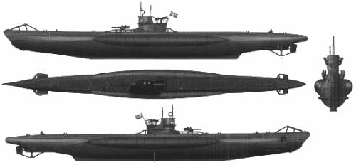 DKM U-Boat Typ VII-B