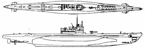 DKM U-Boat Type VII C (1942)