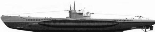 DKM U-Boat Type VII C (U-743) (1944)