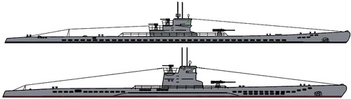 DKM U-Boat Type VIIC [Submarine[