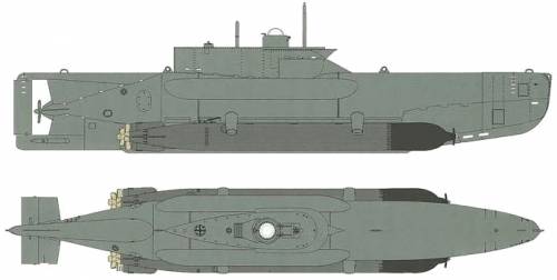 DKM U-Boot Typ XXVIIB5 Seehund