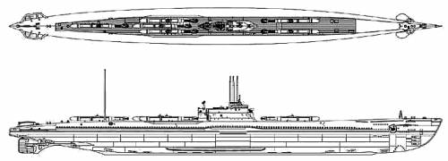 IJN I-37 + Kaiten (Submarine)