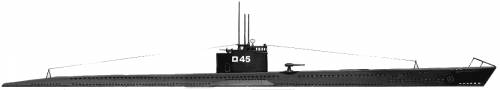 IJN Ro-45 (Submarine) (1944)