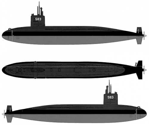 JMSDF Harushio (Submarine)
