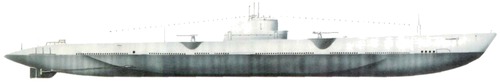 USS SS-166 Argonaut 1942 [Submarine]