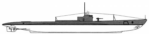 USS SS-169 Dolphin (1940)