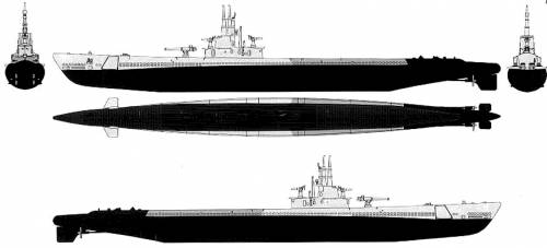 USS SS-285 Balao