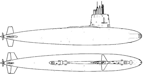 USS SSN-585 Skipjack [Submarine]