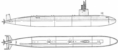 USS SSN-700 Dallas (Submarine)