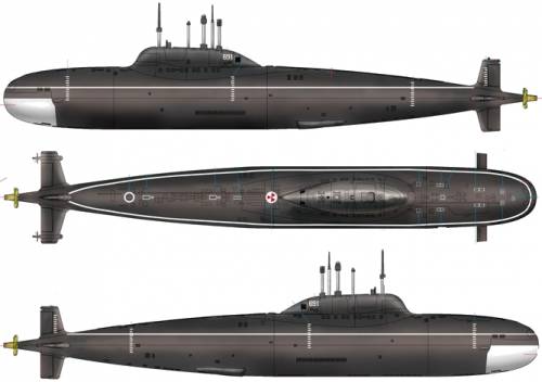 USSR Alfa Class Project 705 [SSN Submarine]