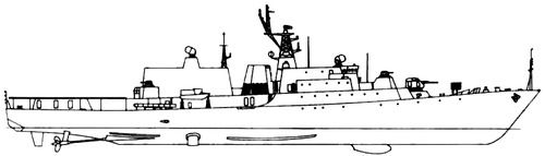 USSR Project 1166.1 Gepard 2 Class [Small Anti-Submarine Ship]