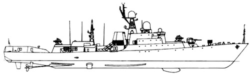 USSR Project 1166.1 Gepard Class [Small Anti-Submarine Ship]