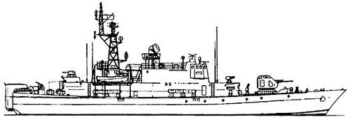 USSR Project 1241.2 Molniya 2 Pauk-class Small Anti-Submarine Ship