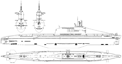 USSR Project 629 B39 [Golf I-class SSB Submarine]