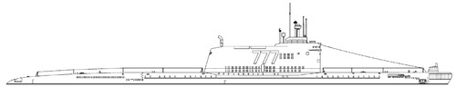 USSR Project 629B K-142 [Golf III-class SSB Submarine]