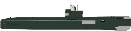 USSR Project 641B Som Tango-class Submarine