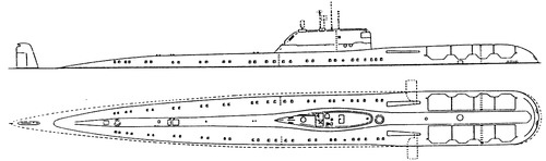 USSR Project 670A Skat Charlie I-class Submarine