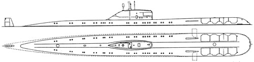 USSR Project 670M Chayka Charlie II-class Submarine