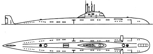 USSR Project 671RT Semga Victor II-class Submarine