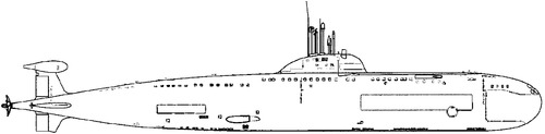 USSR Project 671RTMK Shchuka Victor III-class Submarine