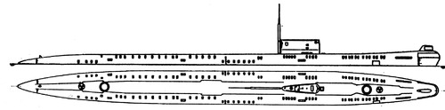 USSR Project 675 Echo I-class Submarine