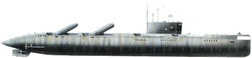 USSR Project 675 Echo II-class Submarine
