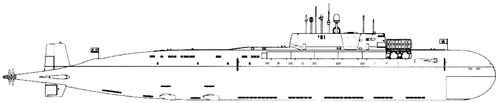 USSR Project 949 Granit (Oscar I-class Submarine)
