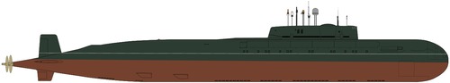 USSR Project 949 Granit Oscar I-class Submarine