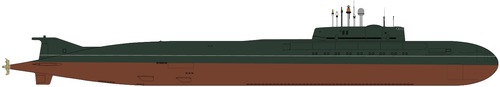 USSR Project 949A Antey Oscar II-class Submarine